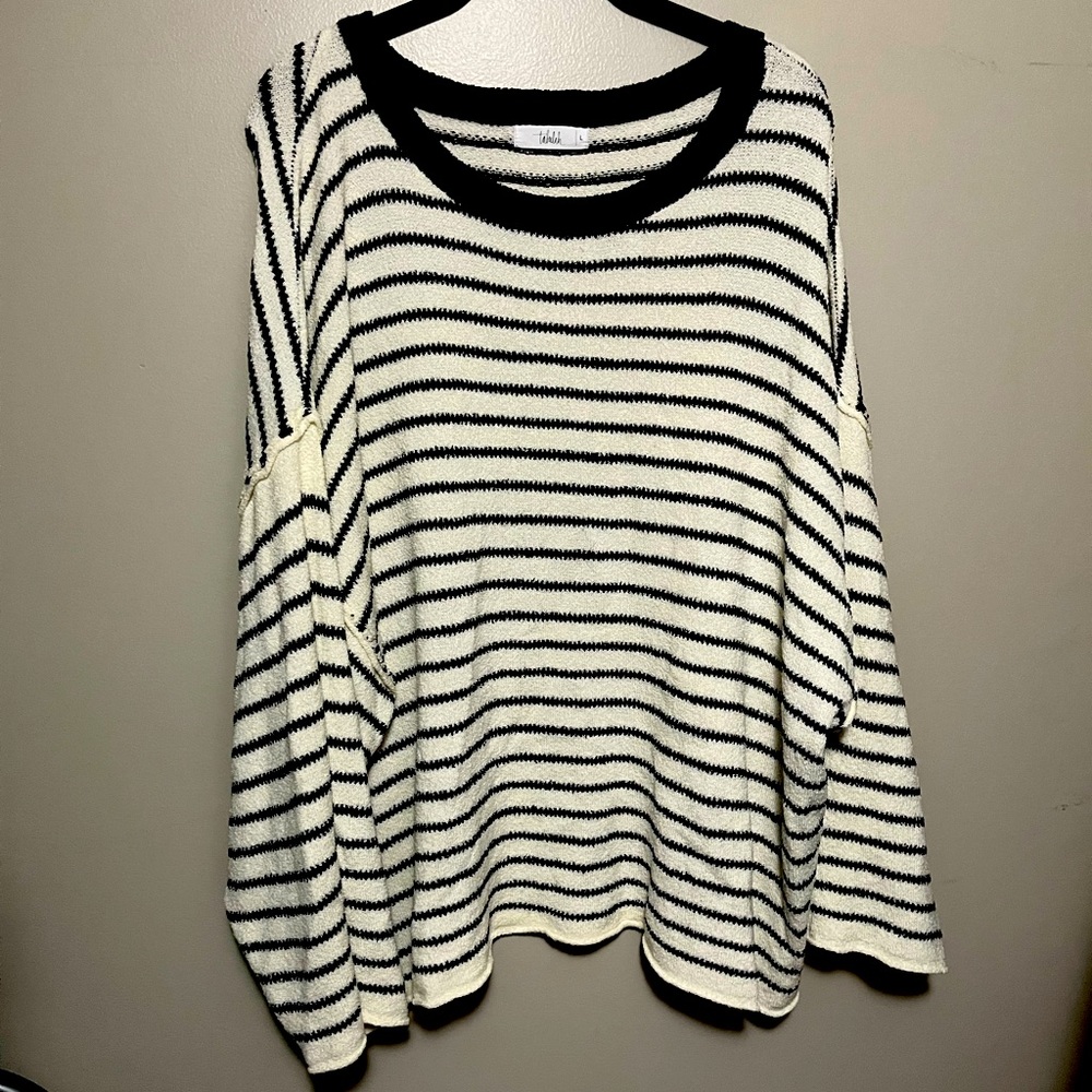 Tallulah Oversized Striped Sweater